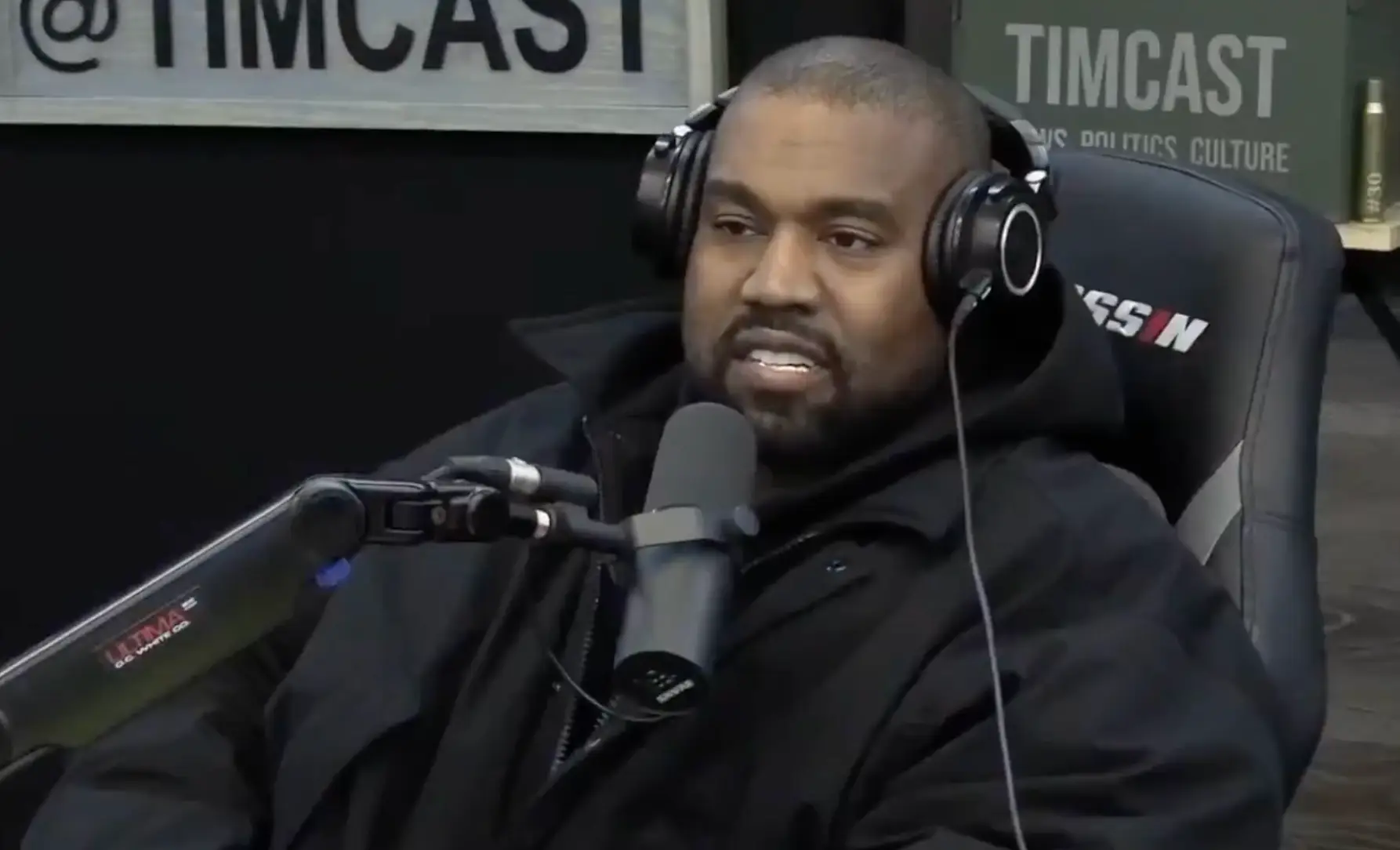 West did not stick around for long.