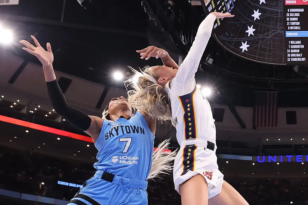 Sophie Cunningham has addressed the situation on court on August 8 (Photo by Michael Reaves/Getty Images)