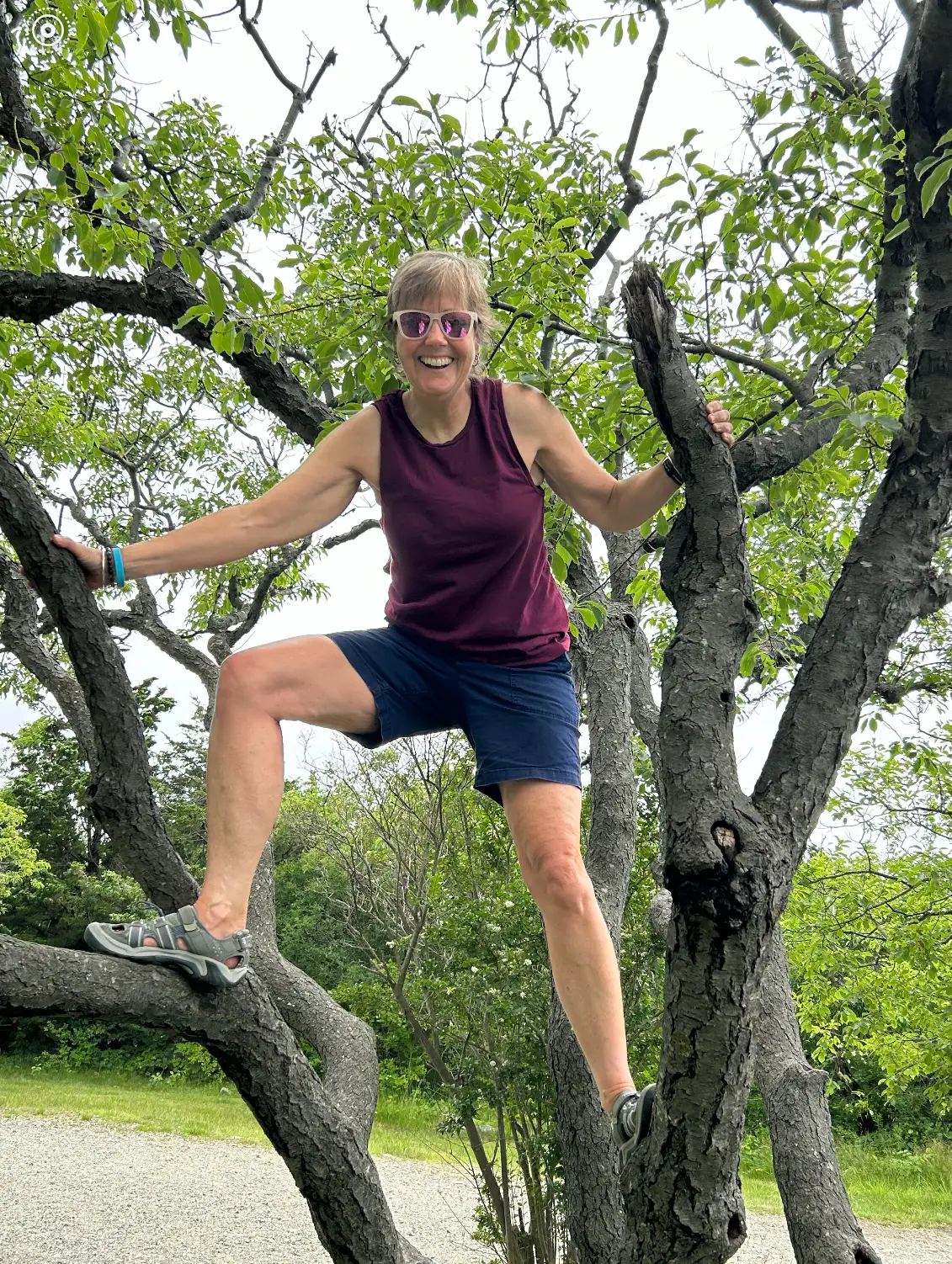 Skylar Lyralen Kaye left the US after Trump's election victory (Supplied)