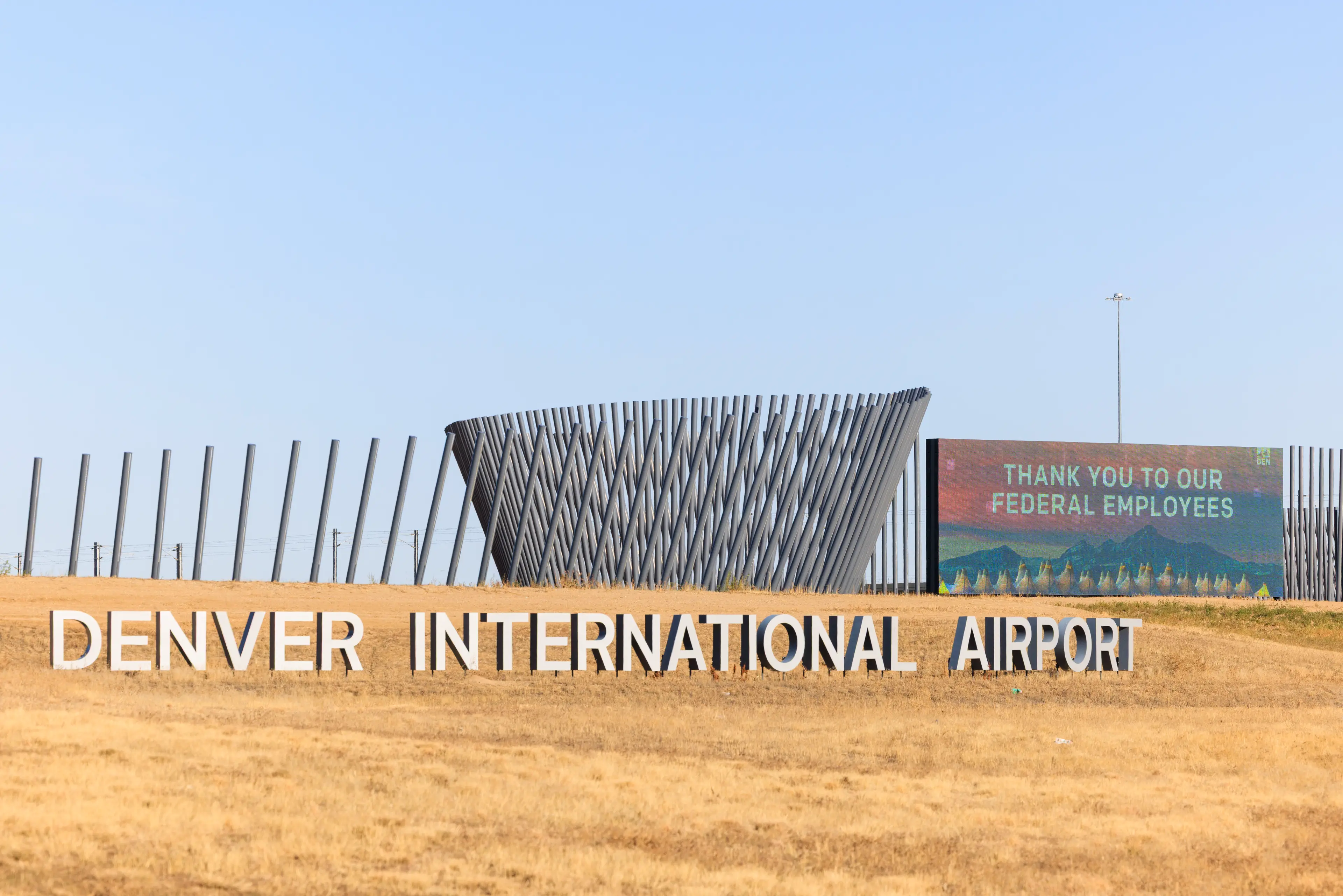 The tragic incident occurred at Denver International Airport (Michael Ciaglo/Getty Images)