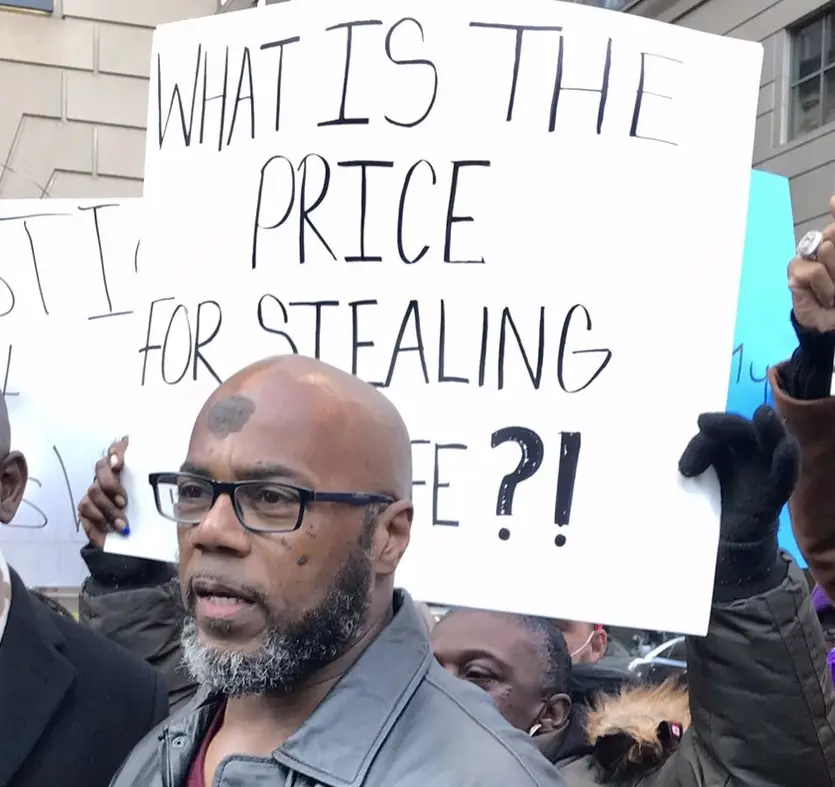 Christopher Williams was shot dead on 16 December while attending a funeral.