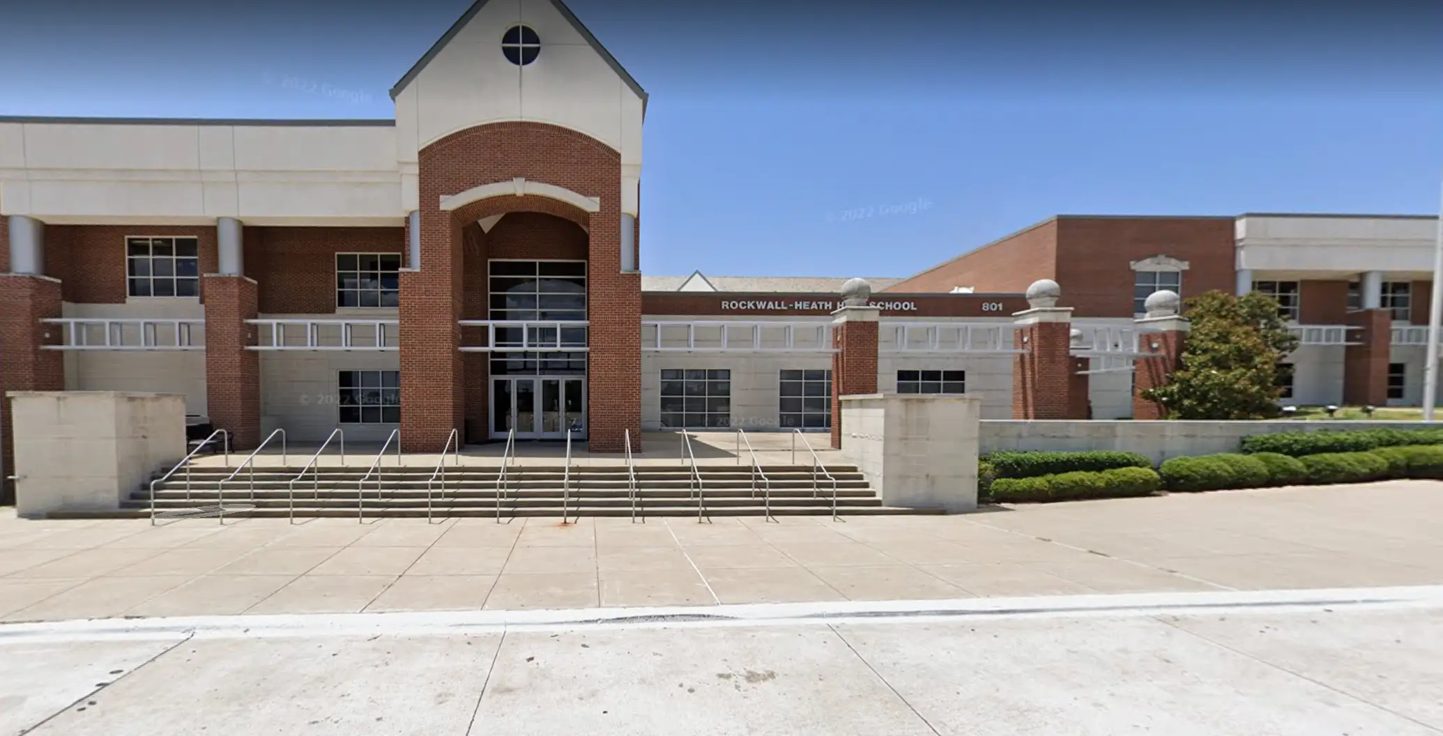 The school sent a letter to parents about the alleged incident.