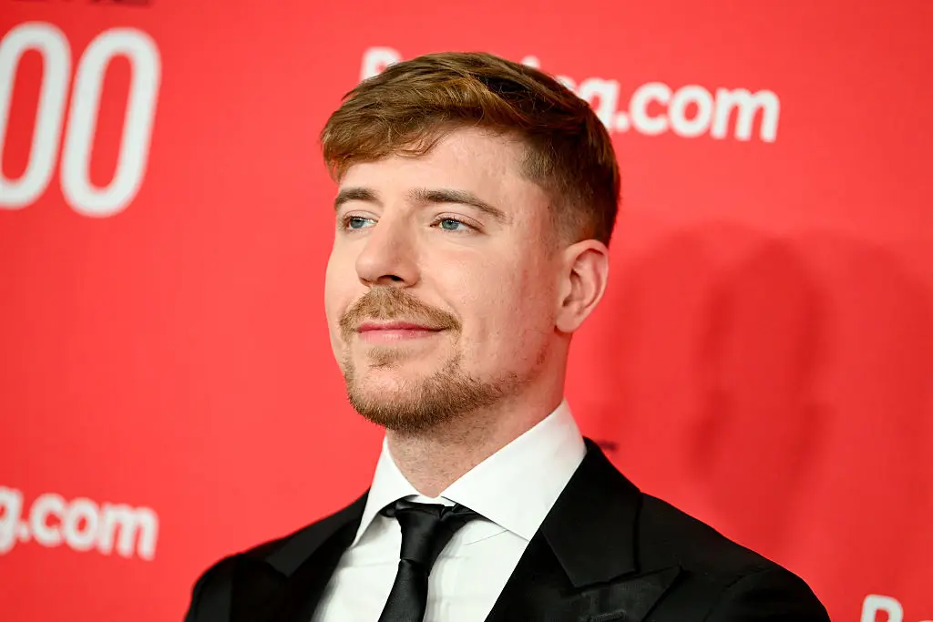 MrBeast recently became the first YouTuber to hit half a billion subscribers (Photo by Kristina Bumphrey/WWD via Getty Images)