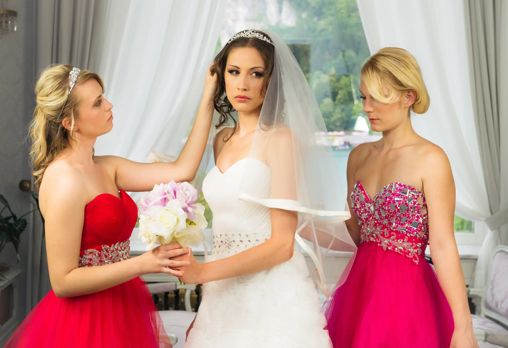 Wedding planner Lynne Goldberg told Insider that some of the clearest signs of trouble show up long before the big day itself, revealing that couples who ask vendors to hide the true cost of the wedding from their partner often signaling deeper issues. (Getty stock image)