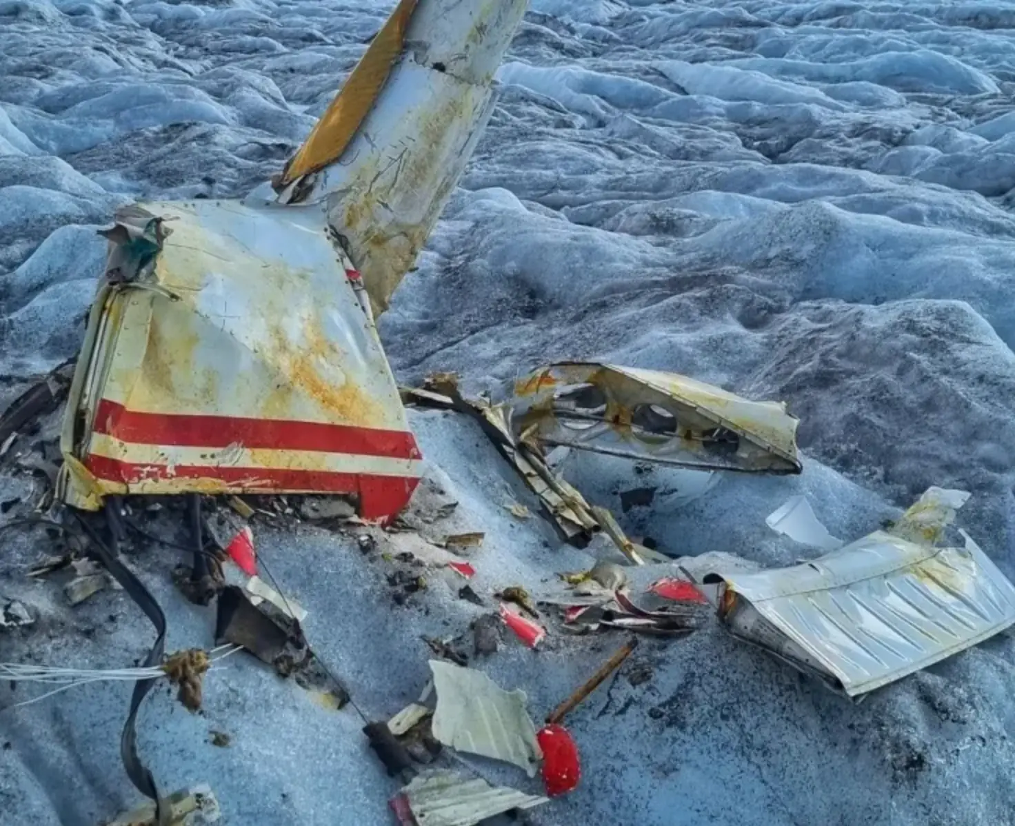 The wreckage was left for 50 years. (Instagram/@Konkordiahutte)