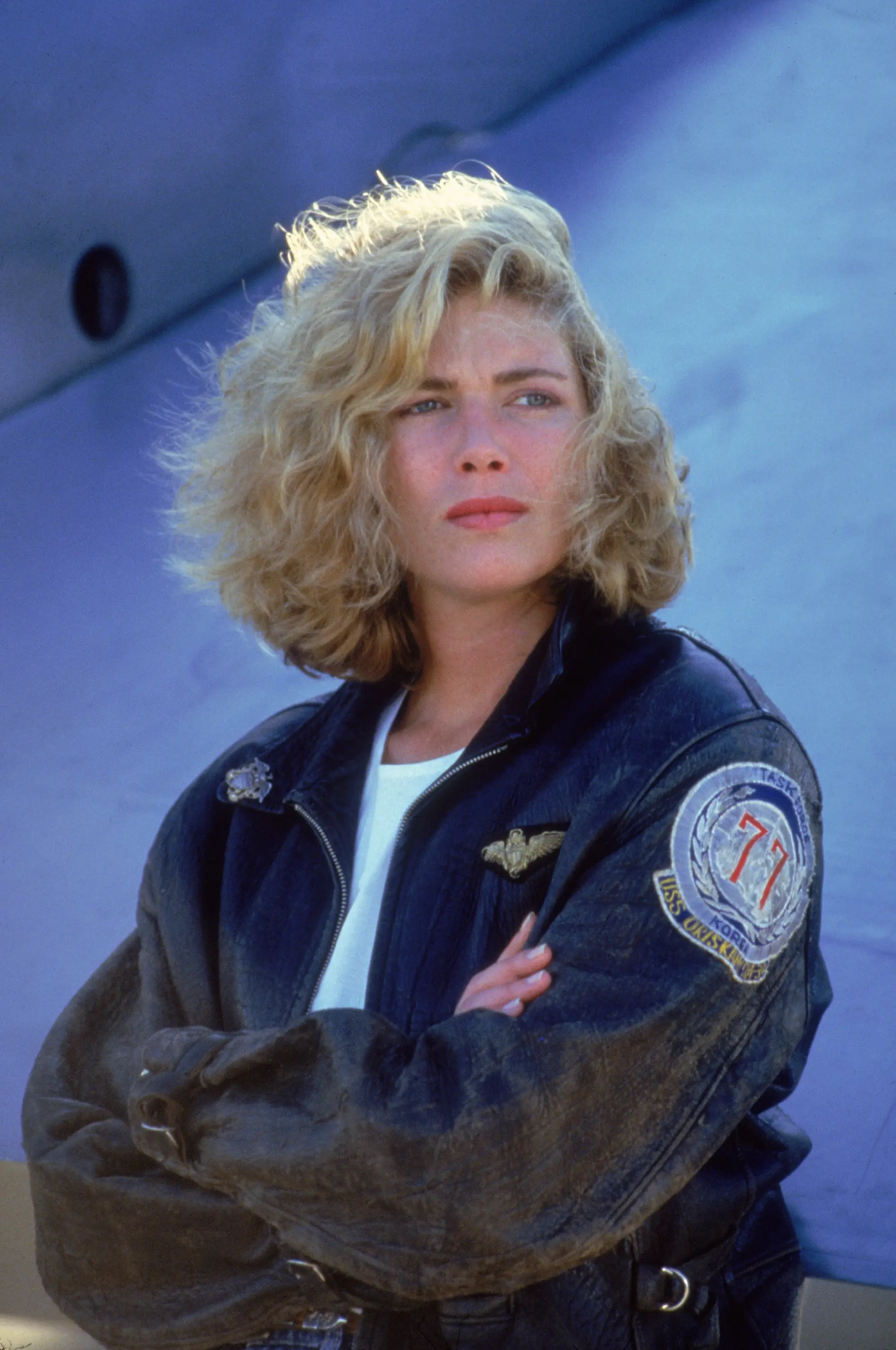 The actress played Tom Cruise's love interest Charlie Blackwood in Top Gun (CBS via Getty Images)