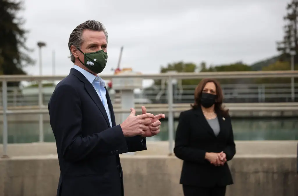 Rippey shared the alleged advice Kamala Harris gave her (Photo by Justin Sullivan/Getty Images)