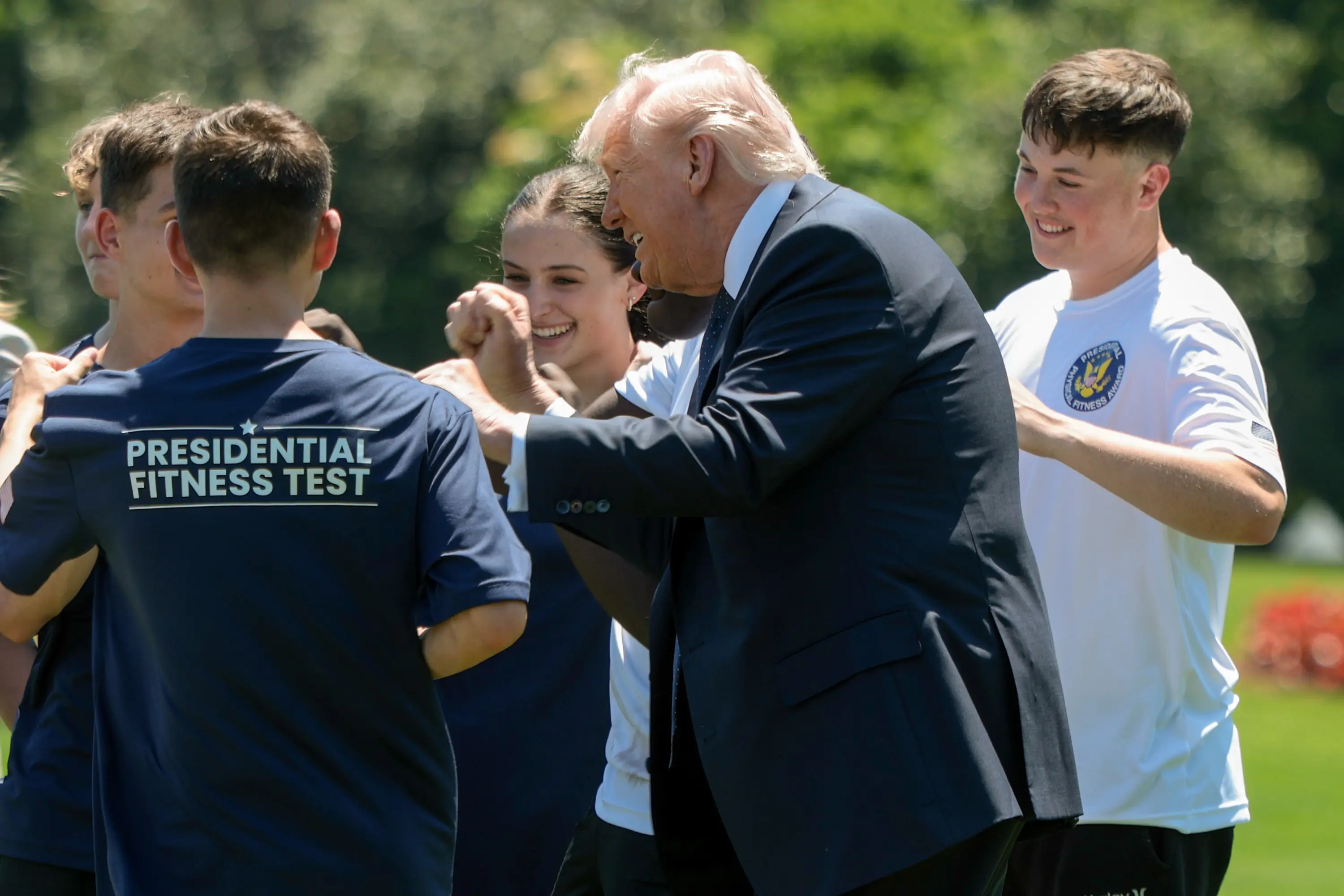 President Trump admitted that he had taken three cognitive tests recently (Anna Moneymaker/Getty Images)