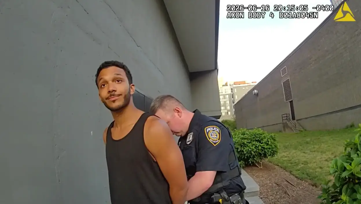 Gabriel Hostin was on a jog (MTA)