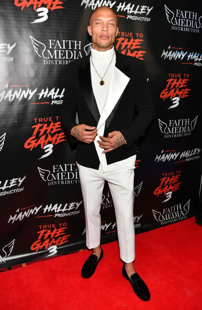 Jeremy Meeks at a screening of True to the Game 3 in December, 2021 (Paras Griffin/Getty Images)