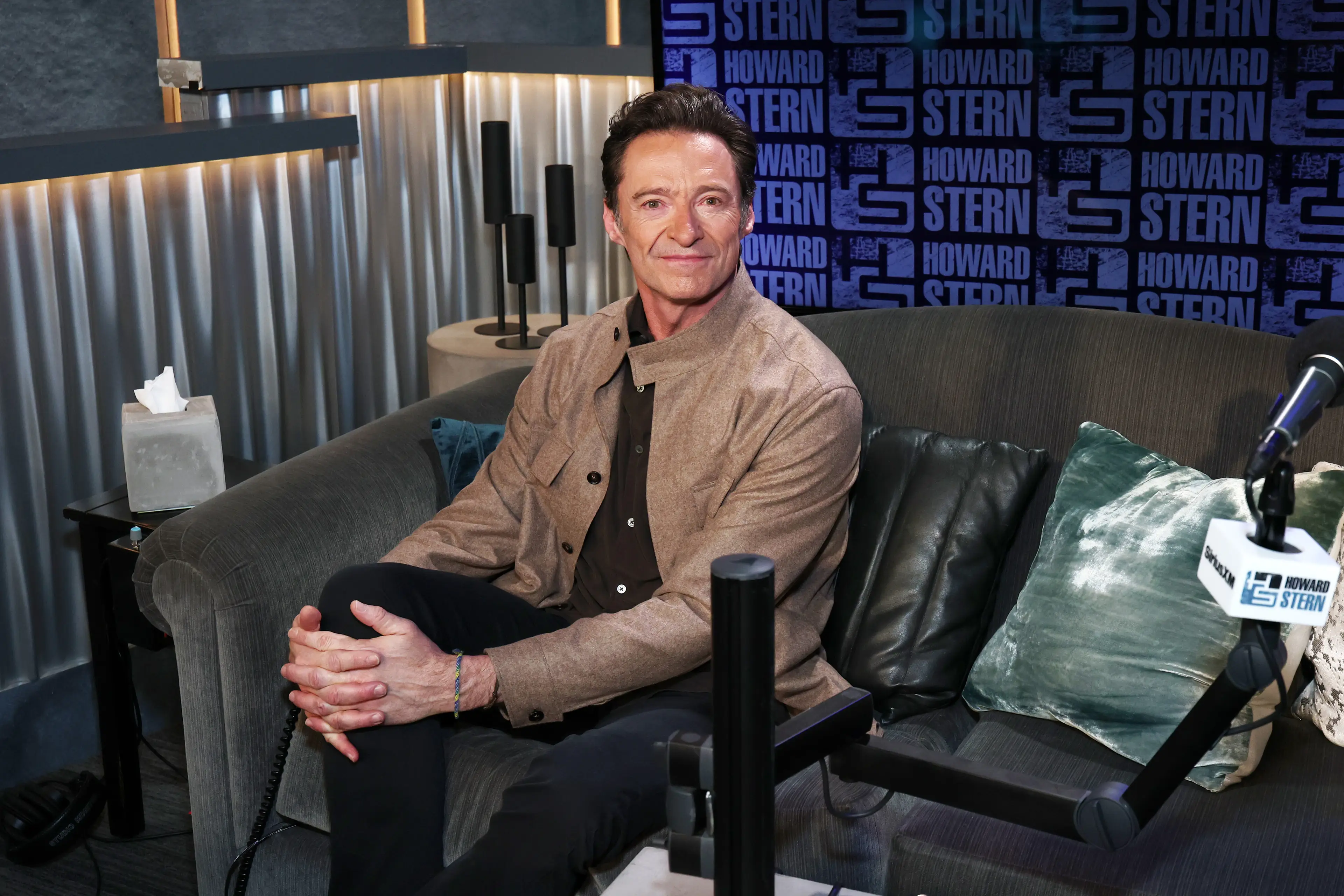 Jackman appeared on the Howard Stern Show (Cindy Ord/Getty Images for SiriusXM)