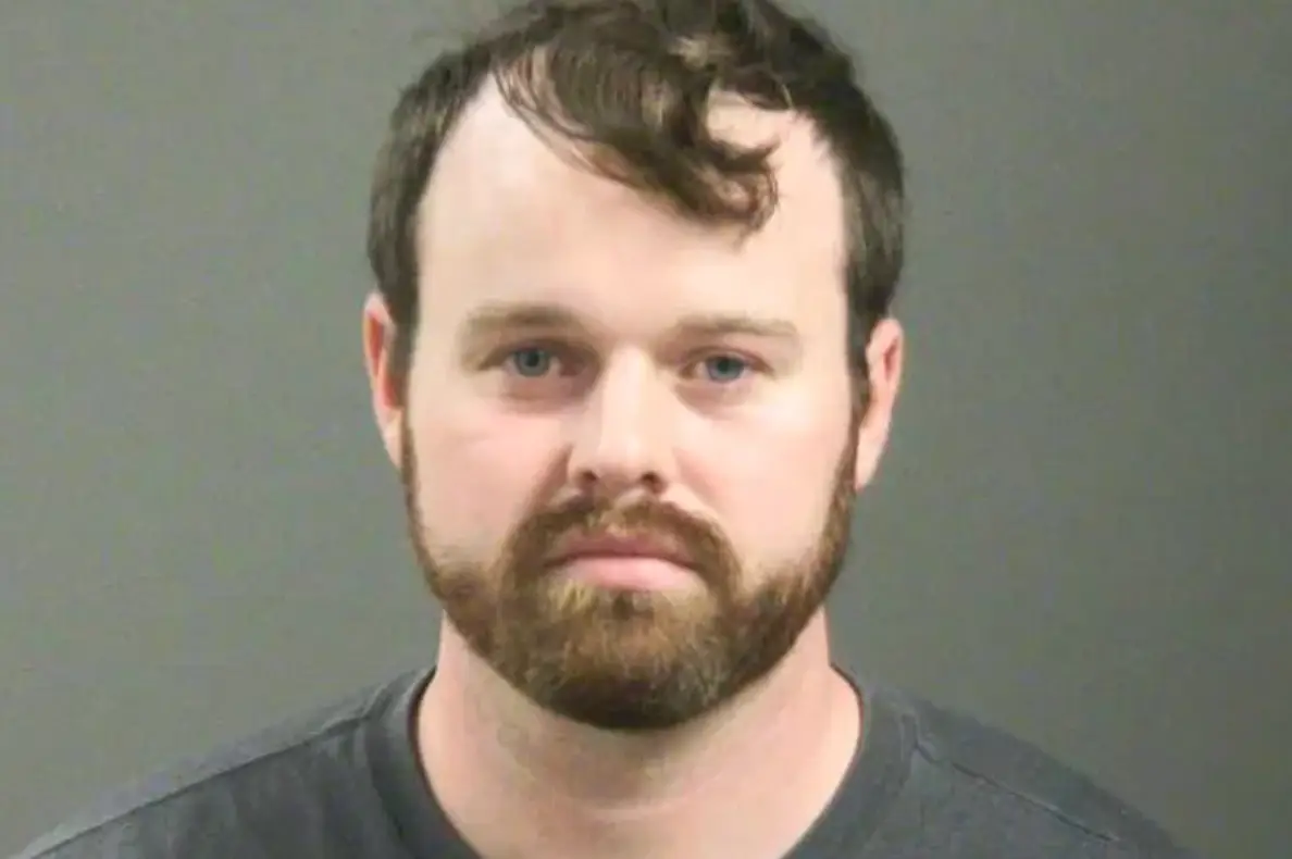 Joseph Duggar has been charged with the alleged molestation of a nine-year-old girl in 2020 (Washington County Sheriff's Department)