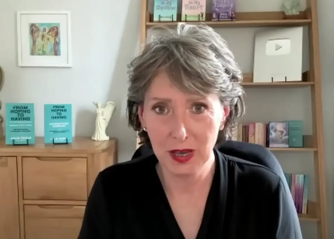 Julie Poole is a spiritual and personal empowerment coach and author. (YouTube/Life After Life NDE)