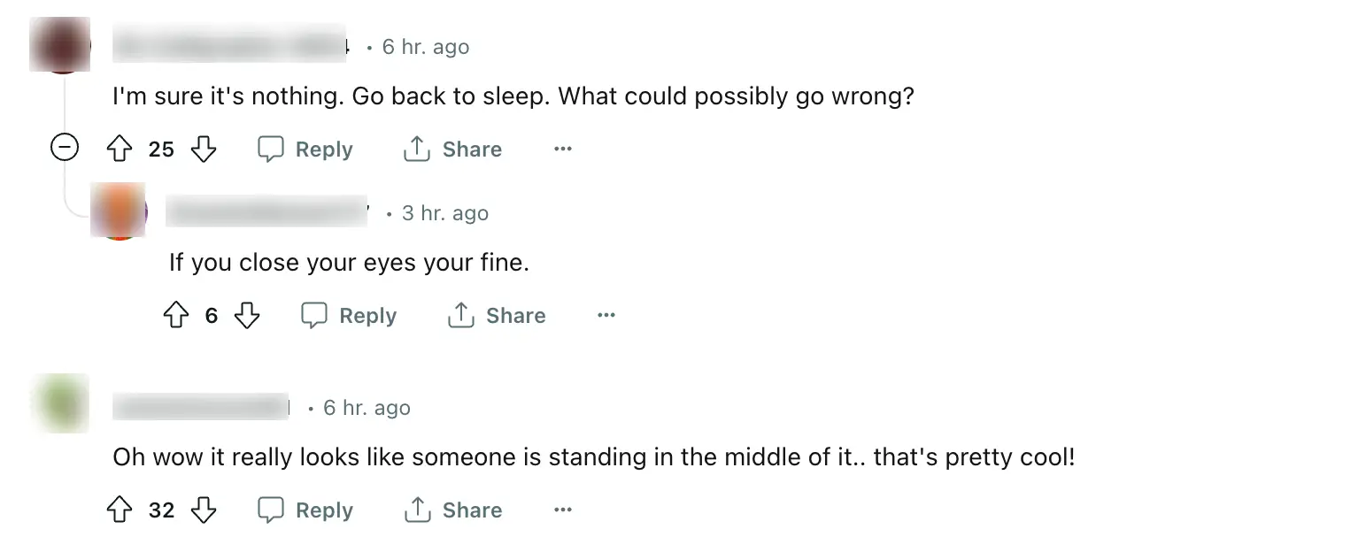 People commented on the Reddit post to share their thoughts.