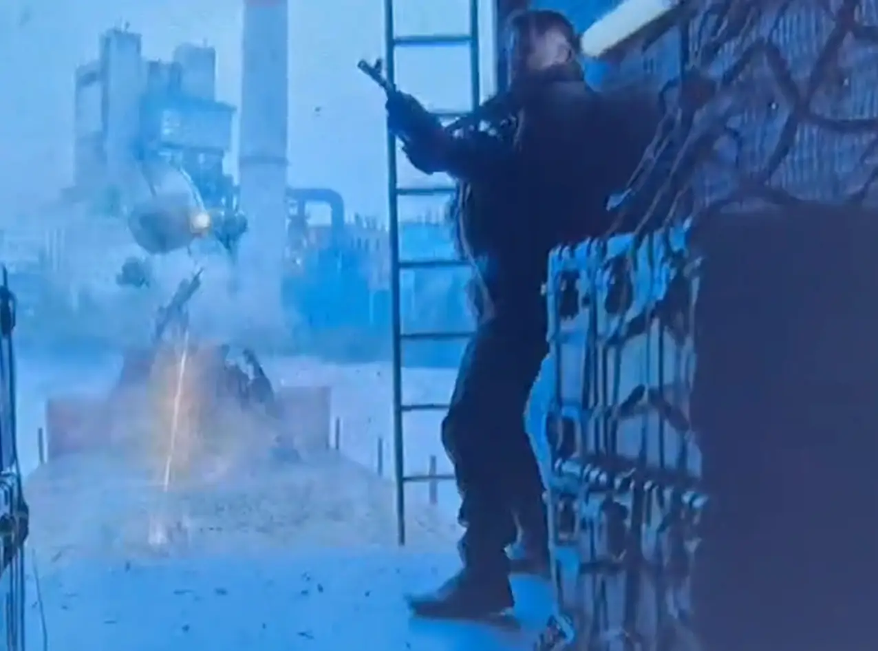 He didn't choose the best shield.