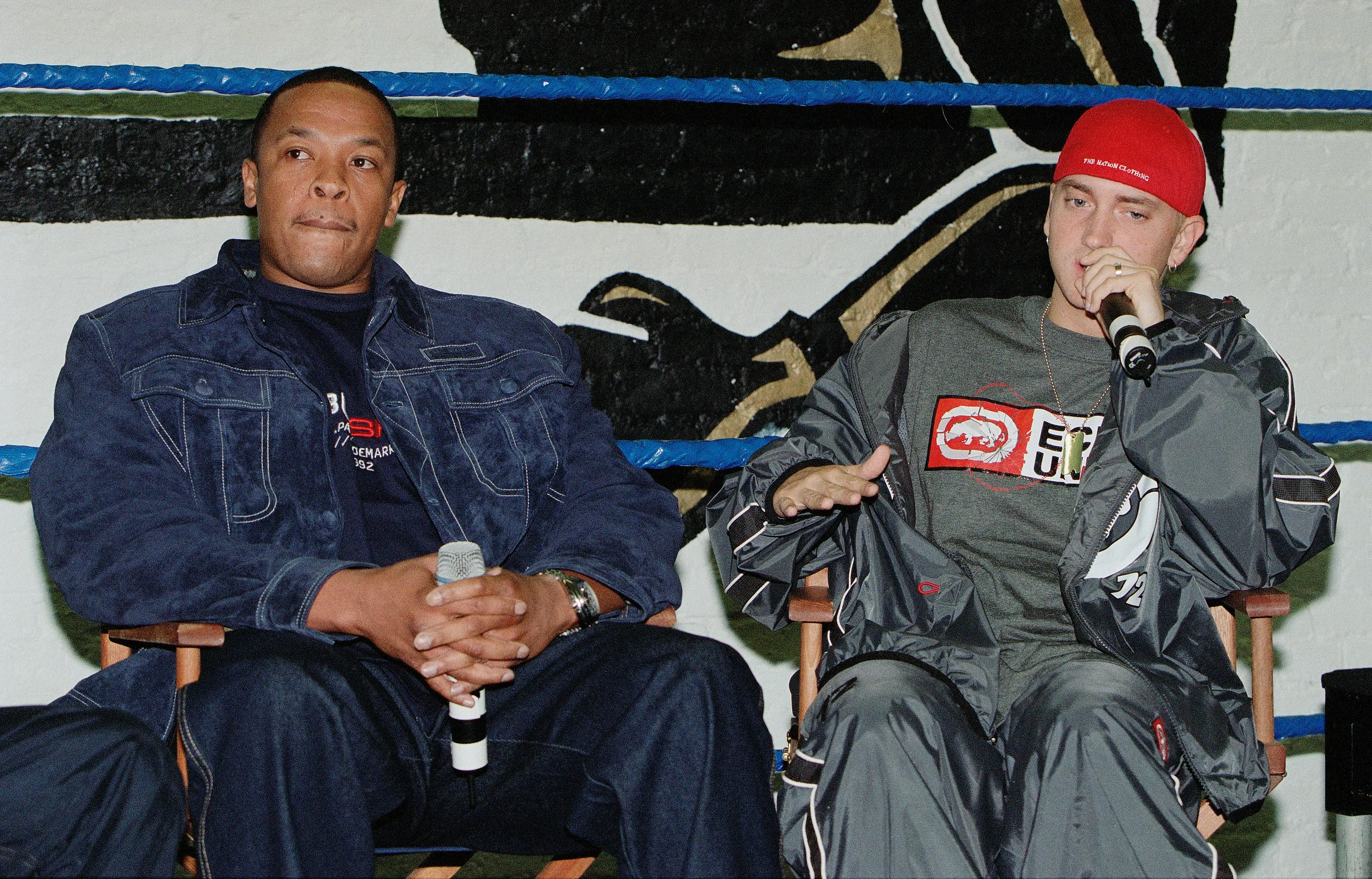 Dr Dre and Eminem go way back (Getty Images/ Jo Hale/Redferns) 
