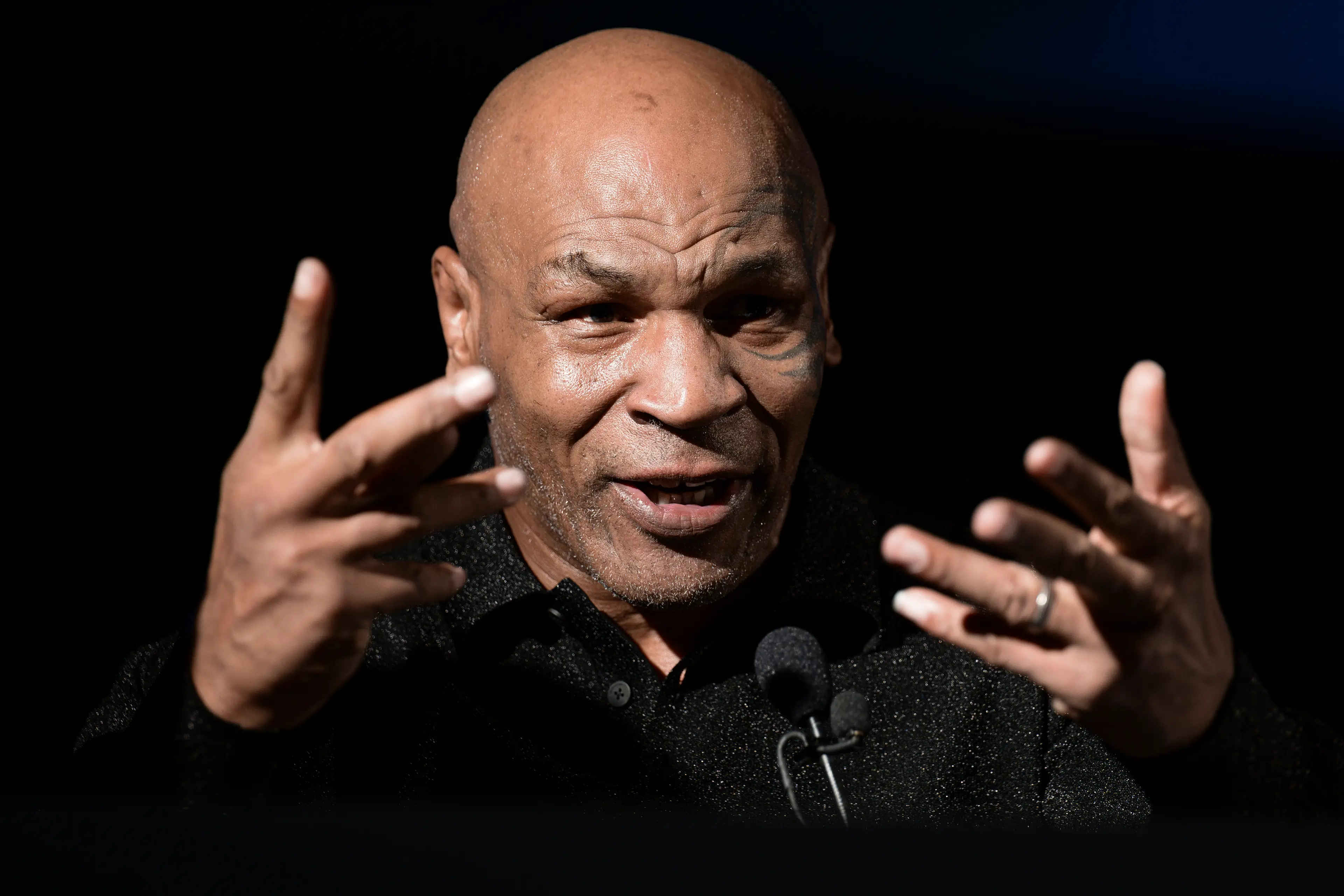 Mike Tyson returns to the rings later this summer. (Nicolò Campo/LightRocket via Getty Images)