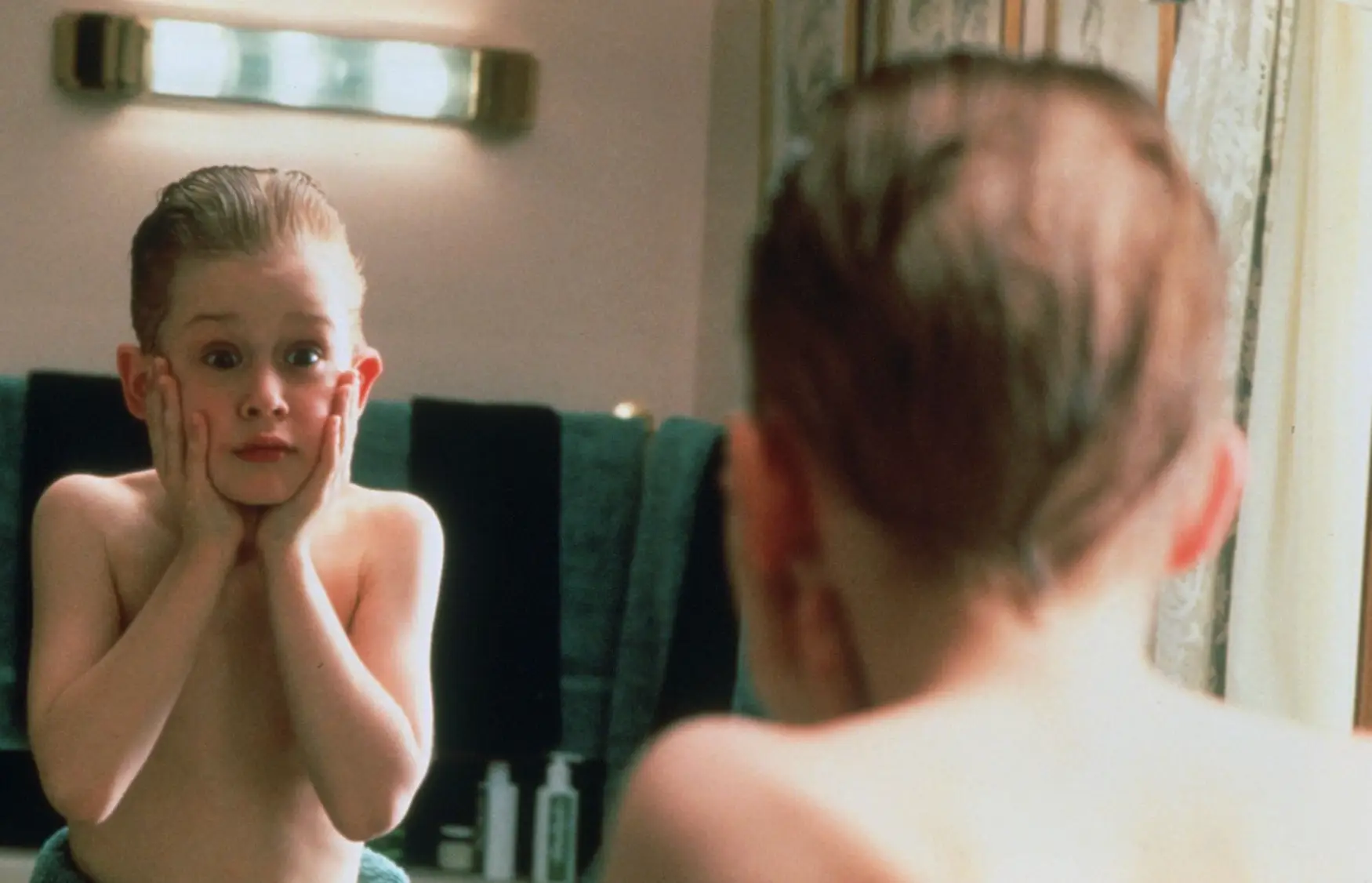 Columbus had given Culkin some guidance for the scene (20th Century Fox)