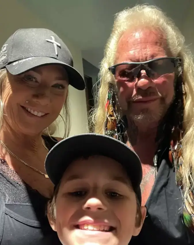 Francie and Dog seen with Anthony (Instagram/franciedogchapman)