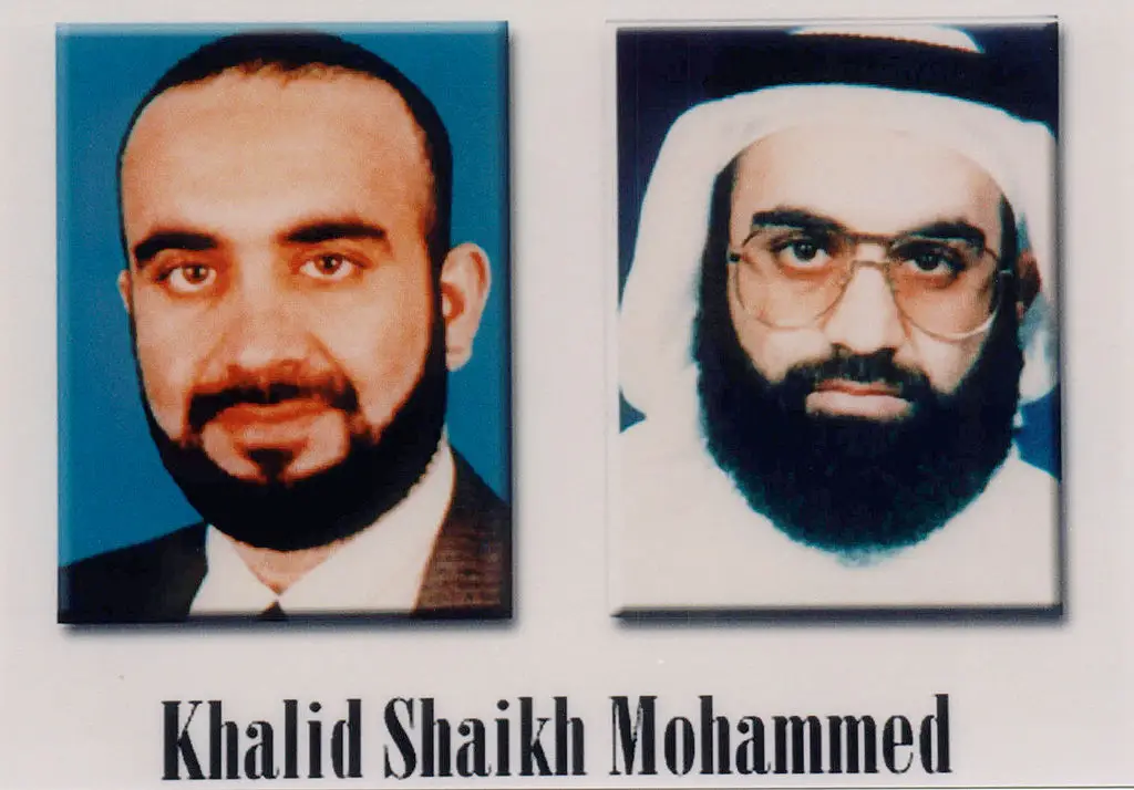 An image of Khalid Shaikh Mohammed released by the FBI during a press conference to announce the Most Wanted Terrorist list (Photo by Mai/Getty Images)