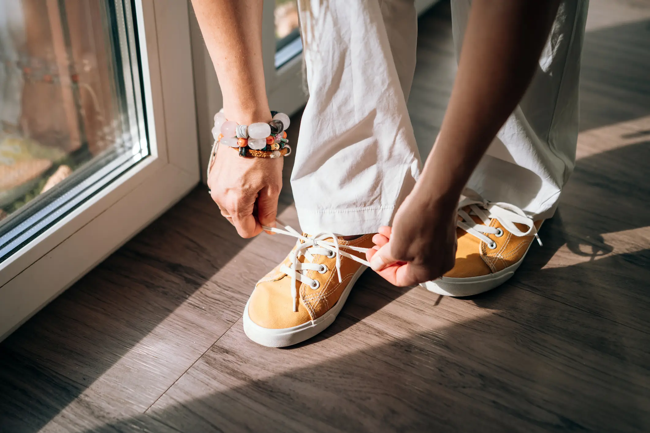 Benassi said other staff members were also wearing trainers (Getty Stock Photo)