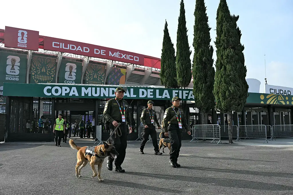 The US government has reportedly spent $625 million dollars on security ahead of the tournament. (YURI CORTEZ / AFP via Getty Images)