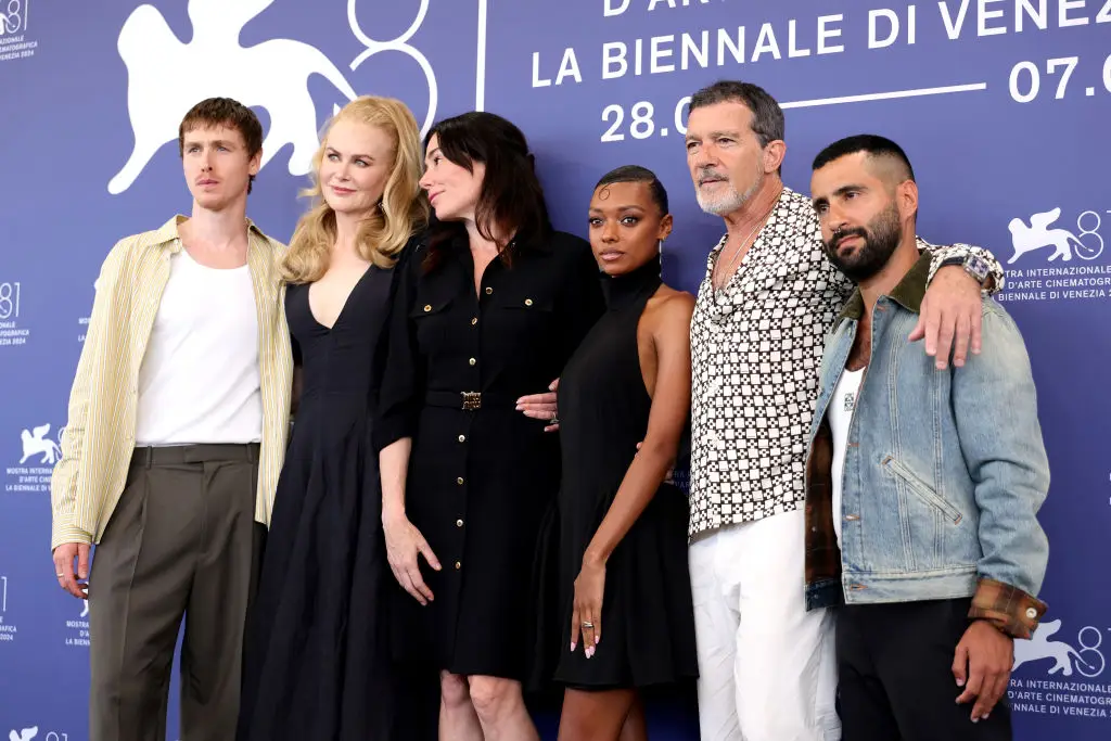 The cast of Babygirl at the 81st Venice International Film Festival (Andreas Rentz/Getty Images)