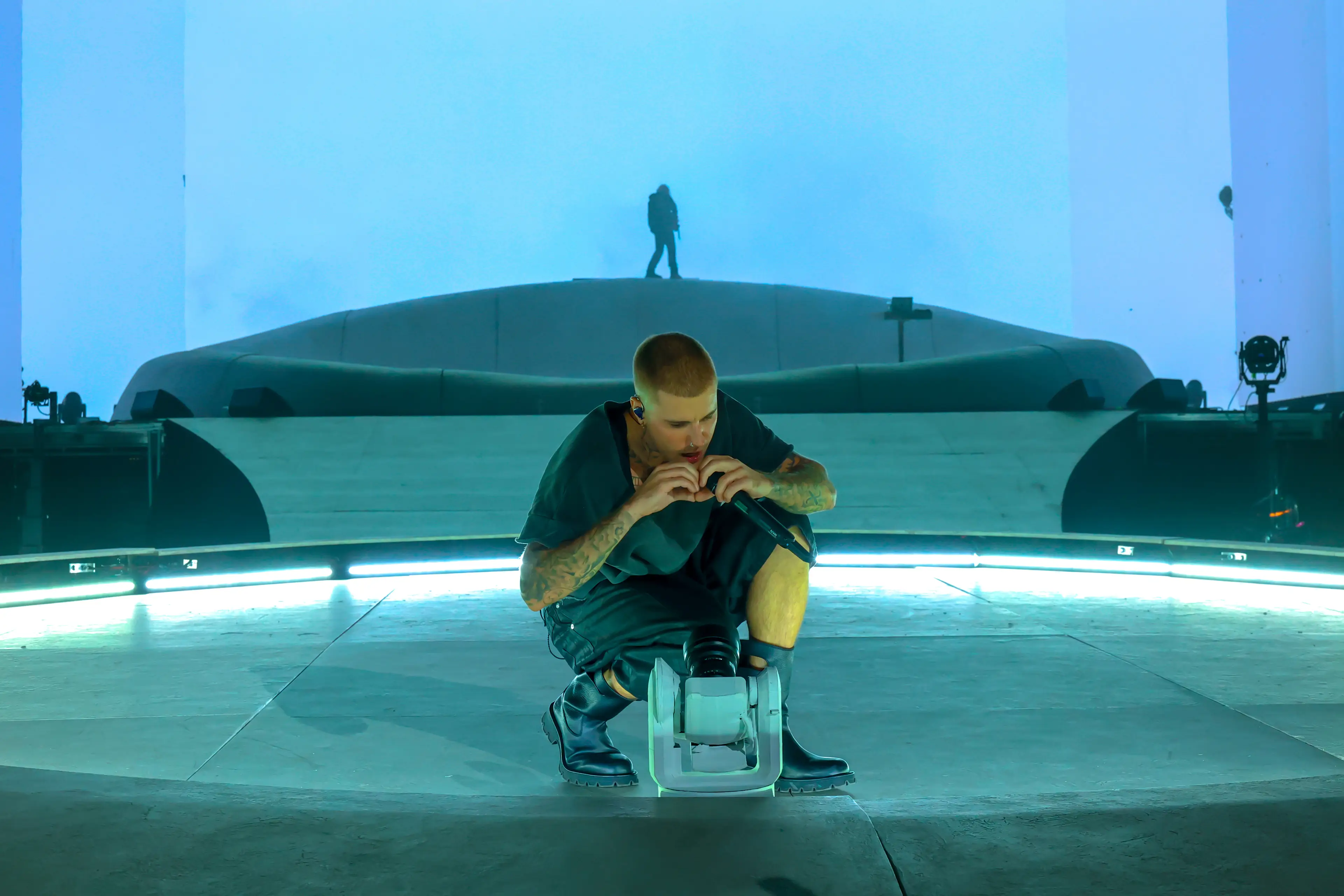 Bieber performing at Coachella in 2026 (Kevin Mazur/Getty Images for Coachella)