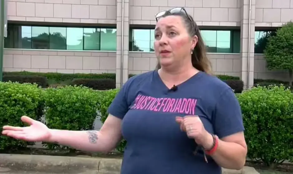 Jadon Shackleford's mother, Hailey. (Fox 16)