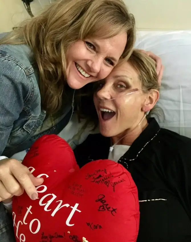 Tina Hines died for nearly 30 minutes (Instagram/@madiejohnson)