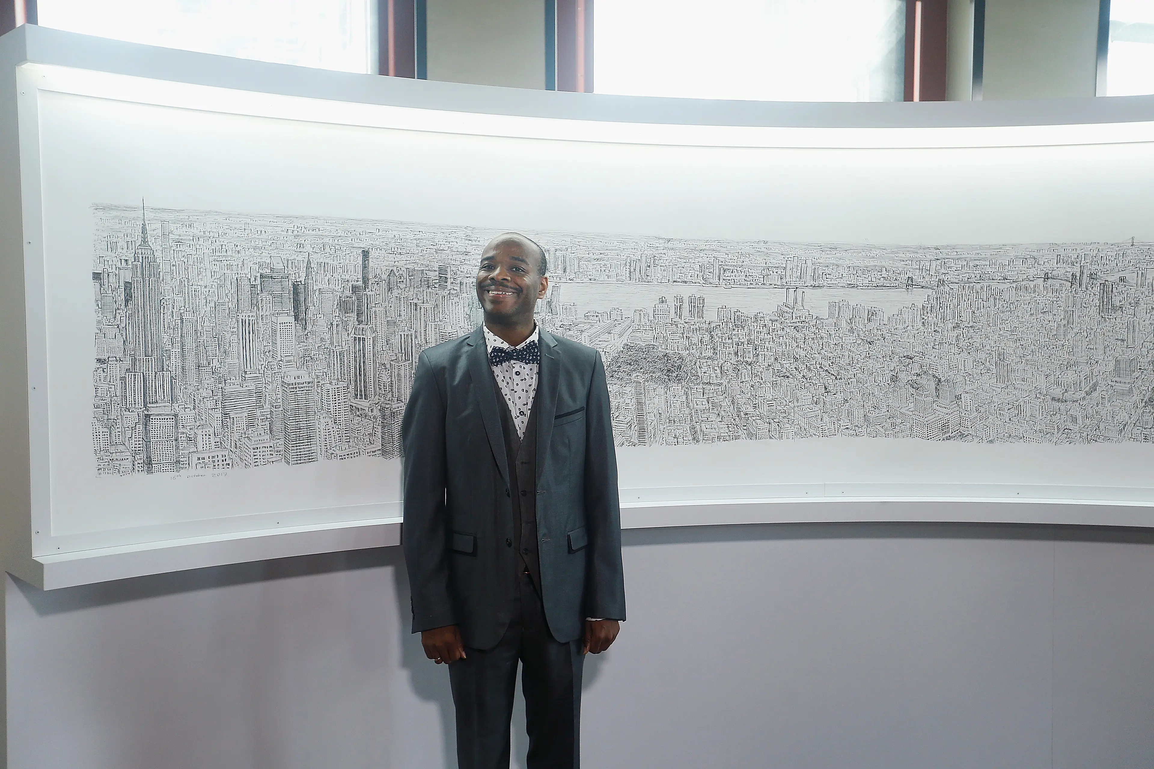 Steven Wiltshire has an amazing photographic memory.