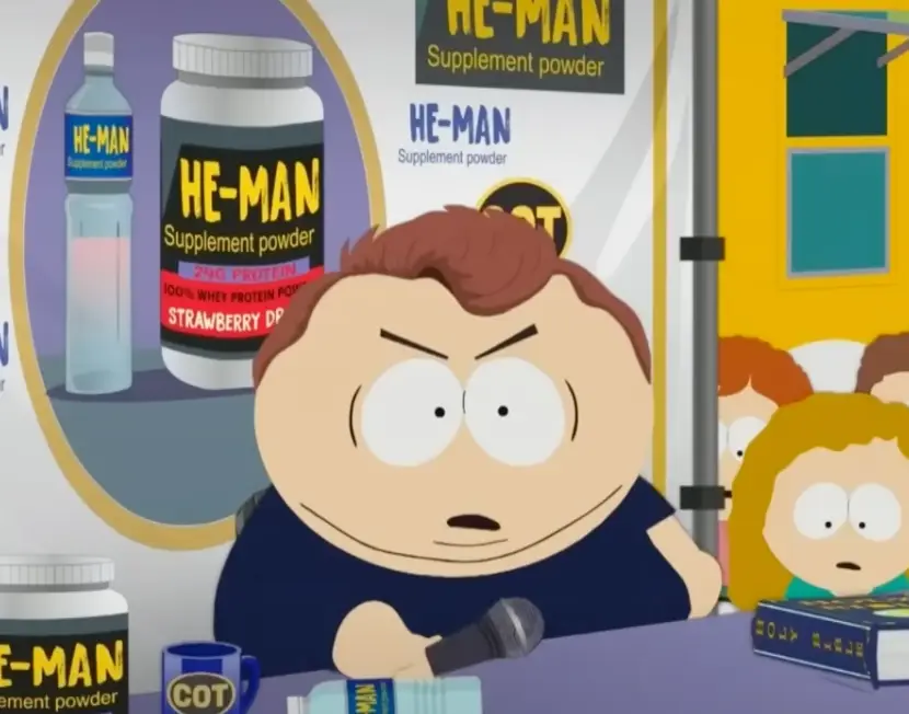 Some people were upset with Kirk and MAGA being ridiculed (Comedy Central) 