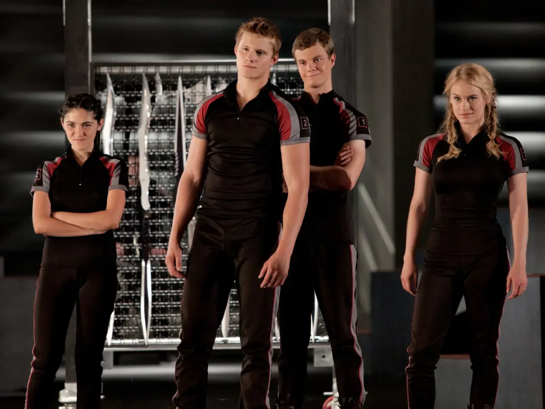 Leven Rambin played Glimmer in The Hunger Games (Photo by Murray Close - © 2011 Lions Gate Films Inc)