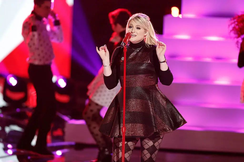 Trainor in 2014 (Tyler Golden/NBCU Photo Bank/NBCUniversal via Getty Images via Getty Images)