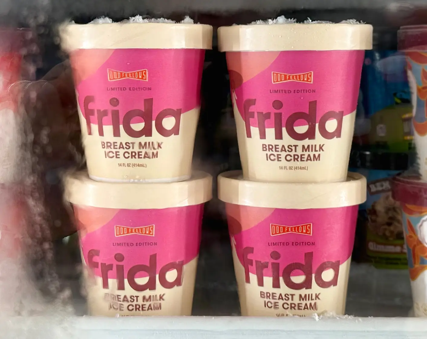 The ice cream is in collaboration with OddFellows (Frida)