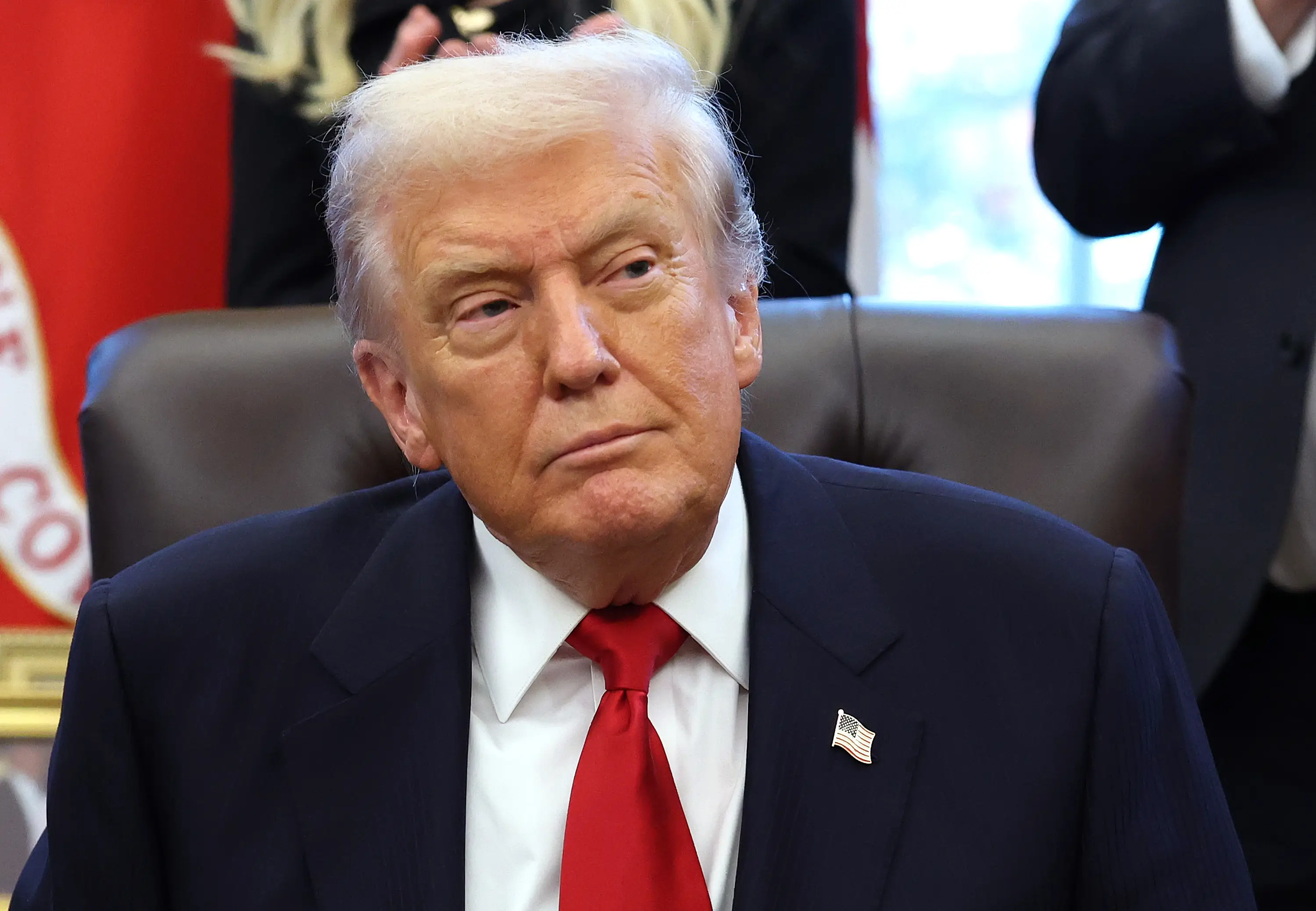 Donald Trump has provided an update on when the payments will be coming through for some Americans (Anna Moneymaker/Getty Images)