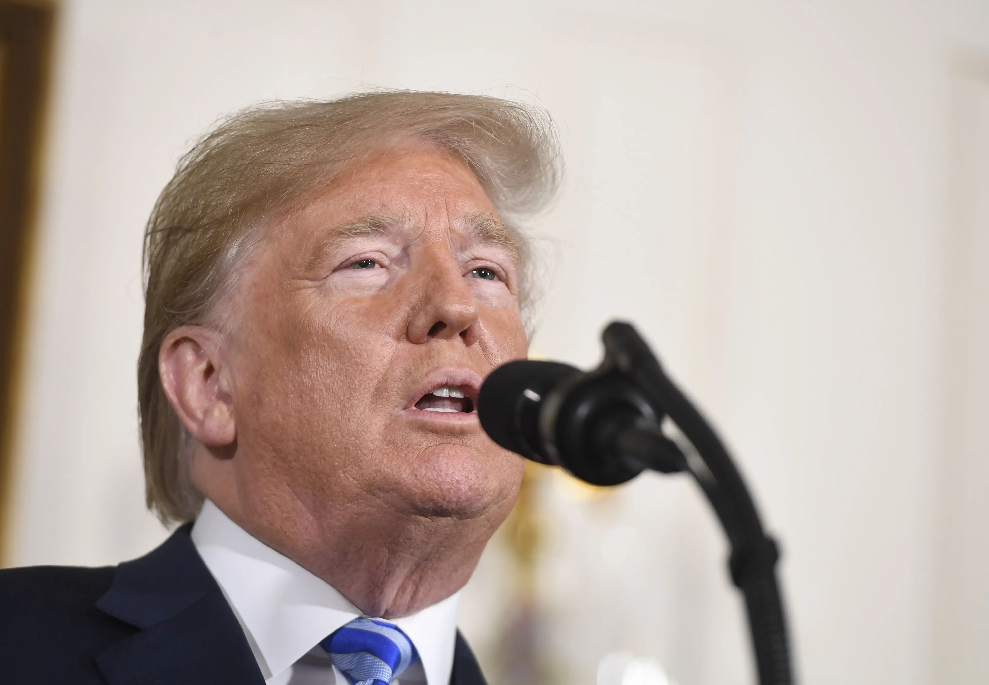 Trump called the Iran agreement 'a horrible one-sided deal that should never, ever have been made' (SAUL LOEB/AFP via Getty Images)