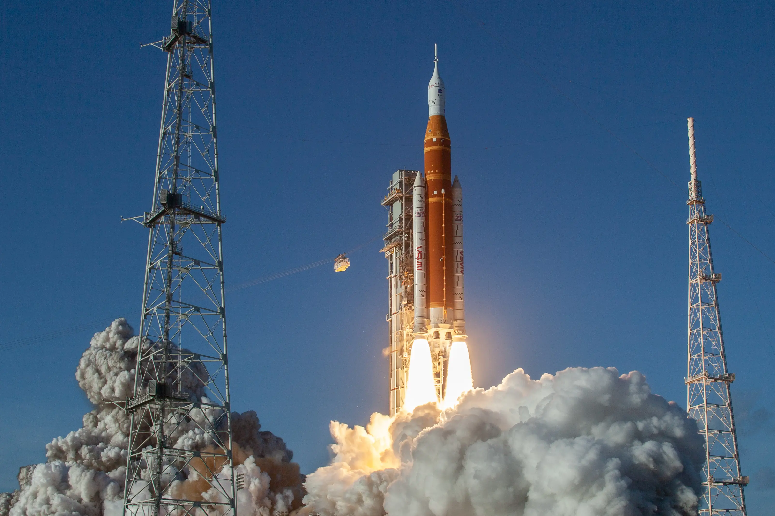 The crew are currently over halfway through their 10 day mission ( Manuel Mazzanti/NurPhoto via Getty Images)