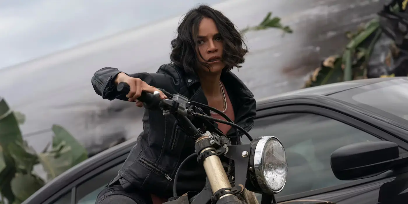Michelle Rodriguez in Fast X.