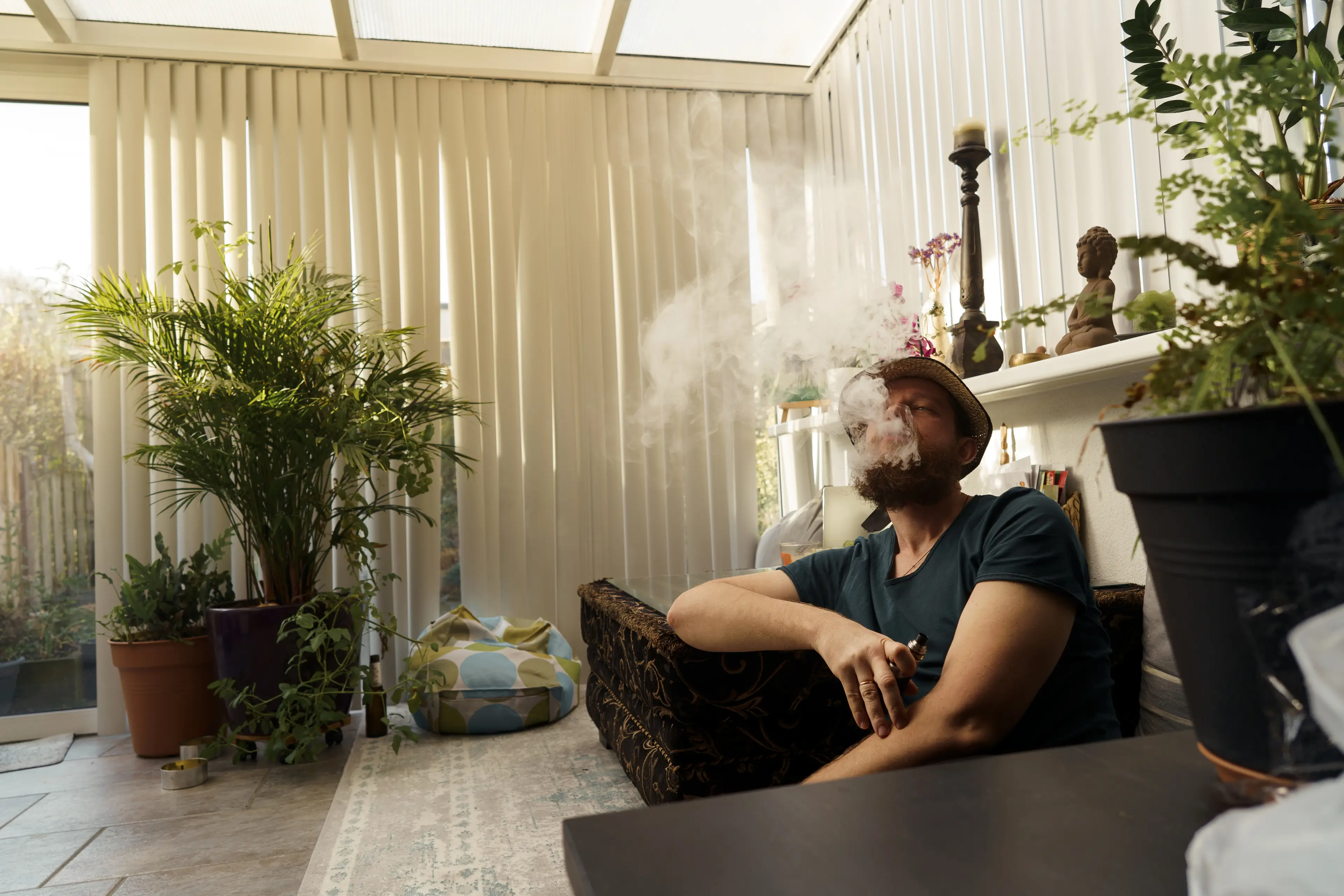 Becoming forgetful is a common side effect of getting high, researchers now know why (Getty Stock Image)