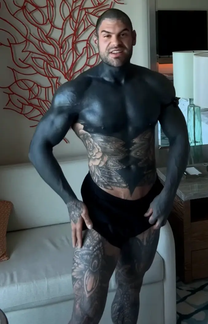 Dave wants to get up to 90% of his body completely blacked out (Dave Chudley)