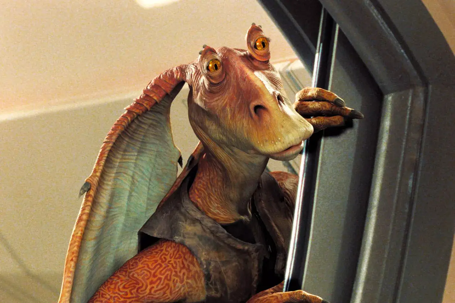 Jar Jar Binks was voiced by Ahmed Best. (20th Century Studios)