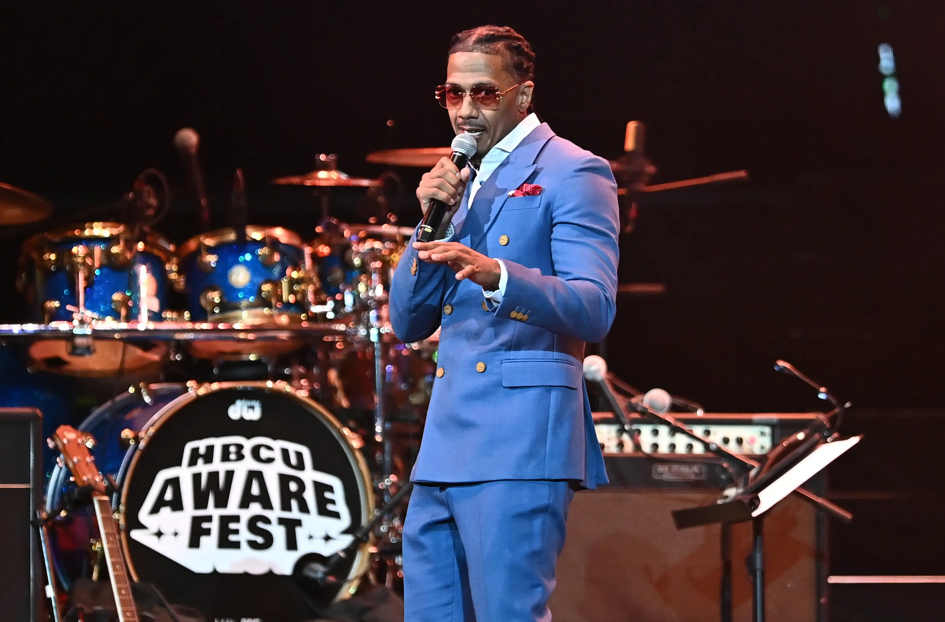 Nick Cannon quoted W.E.B. Du Bois in his pro-Trump conversation with Amber Rose (Paras Griffin/Getty Images)