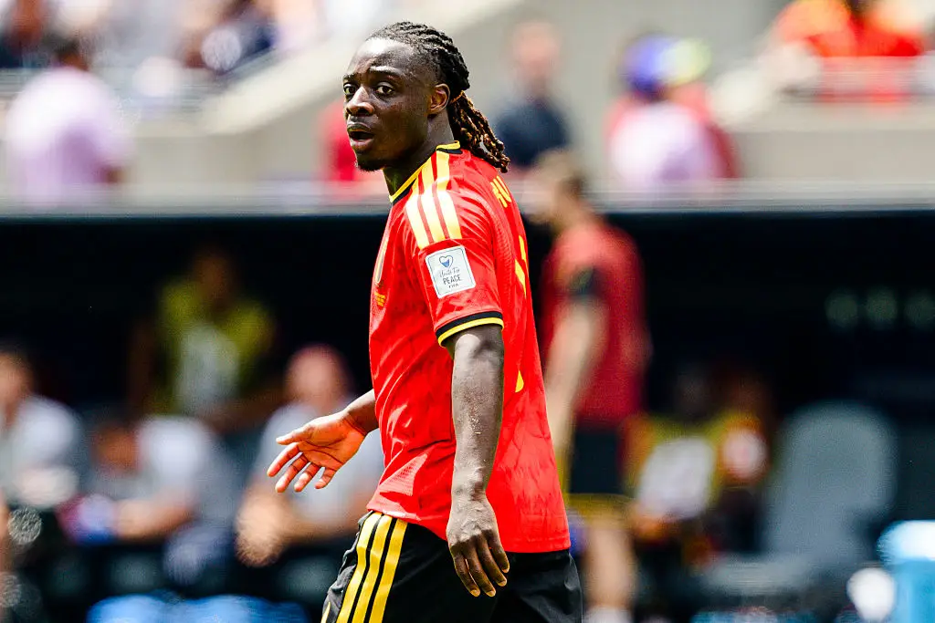 The footballer didn't miss a single game and was still able to attend the birth of his son. (Jane Gershovich/ISI Photos/ISI Photos via Getty Images)