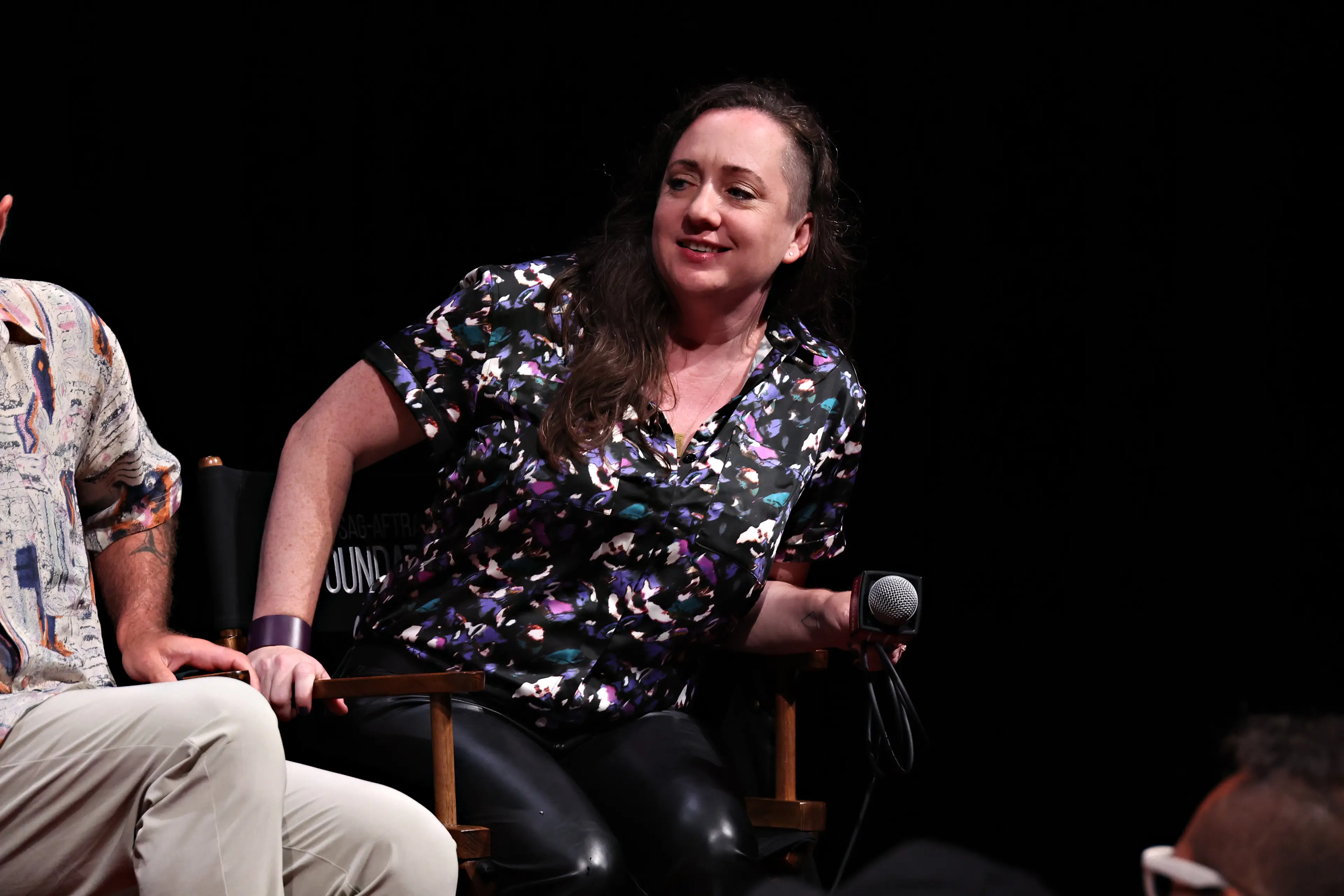 Haney opened up about how they deal with certain scenarios on set (Cindy Ord/Getty Images)