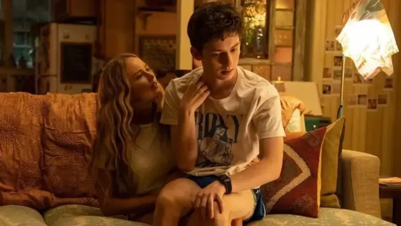 Lawrence had no hesitation about the nude scene.