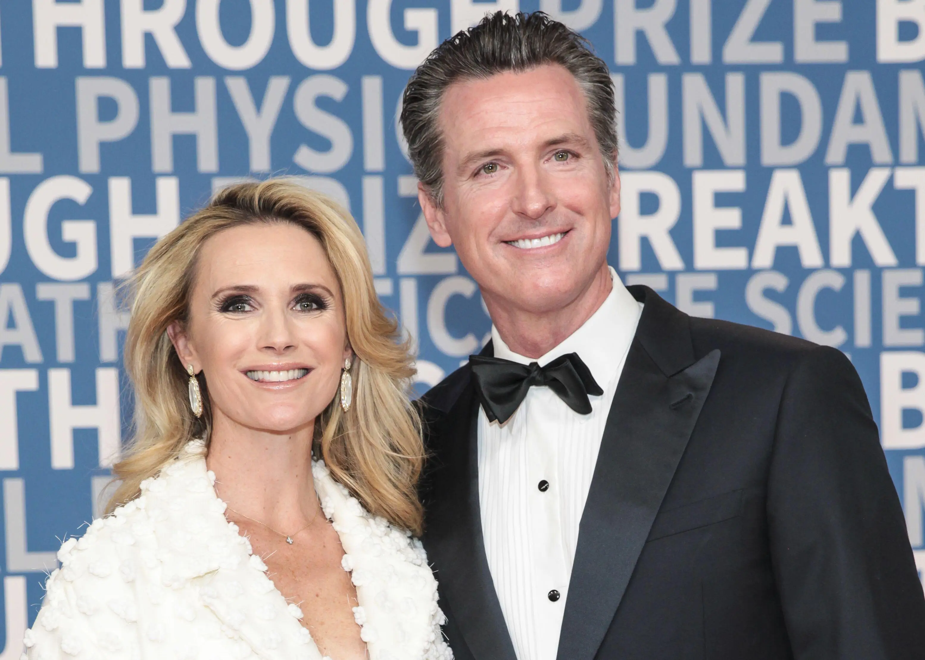Jennifer Siebel Newsom with husband California Govenor Gavin Newsom.