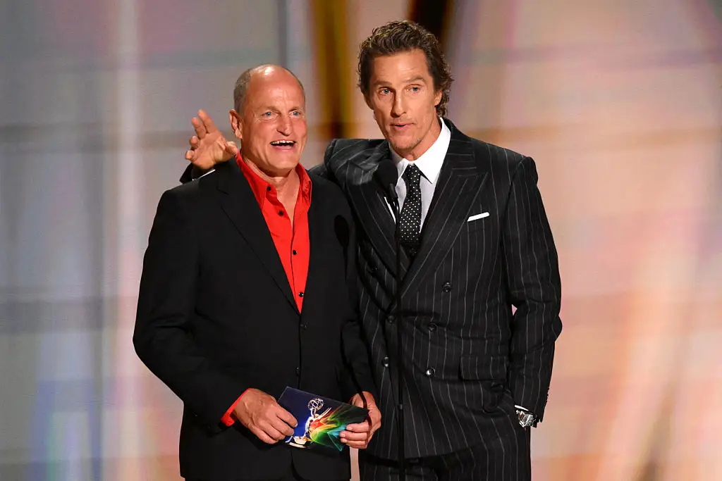 The pair have been in several projects together (Photo by Patrick T. Fallon / AFP via Getty Images)
