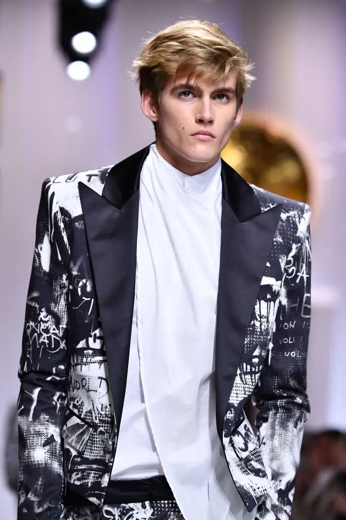 Presley made his modeling debut at 15 (Photo by Pascal Le Segretain/Getty Images)