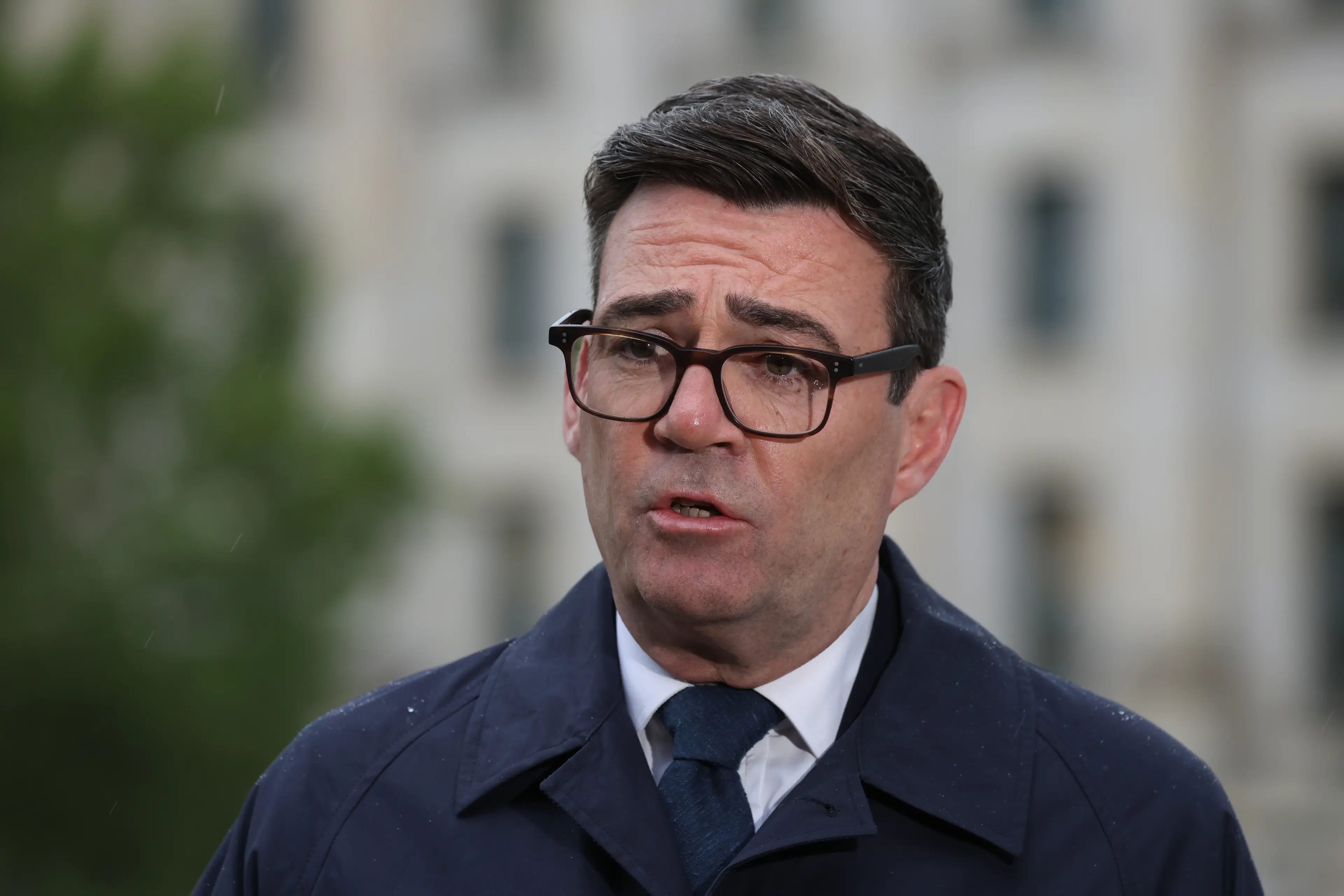 British PM Andy Burnham recently lost his dad, who had been battling Alzheimer's (Sean Gallup/Getty Images)